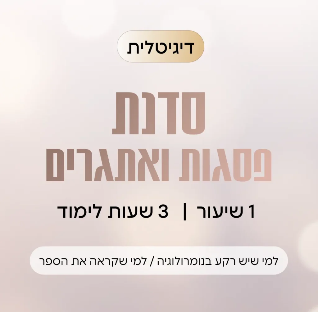 סדנת פסגות ואתגרים
